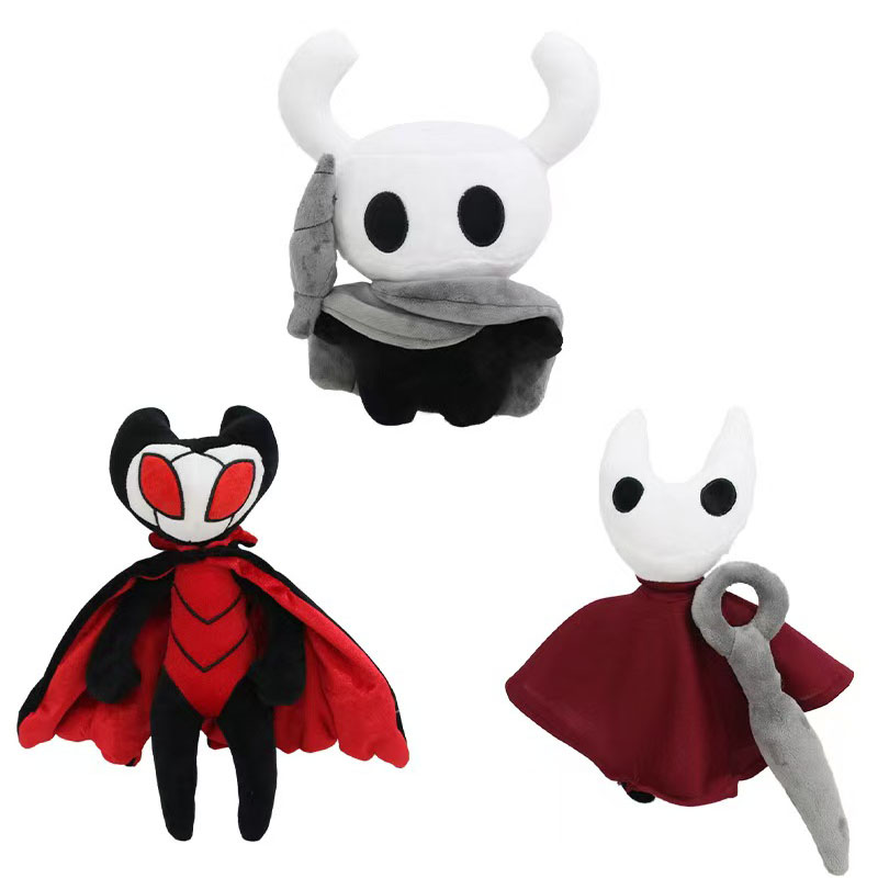 Model Kit Knight - ตุ๊กตาผ้ากำมะหยี่ Hollow Knight ใหม่ ของเล่นนุ่มนิ่มสำหรับเด็ก ของขวัญคริสต์มาสสำหรับเด็กผู้ชาย
