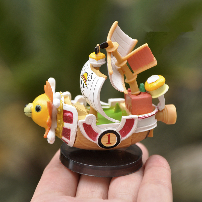 Model Kit One Piece Ship - ฟิกเกอร์ลูฟี่ เรือพันซันนี่ เรือโกอิ้งเมอร์รี่ ชุดประกอบเรือจำลอง เรือโจรสลัด ของตกแต่ง