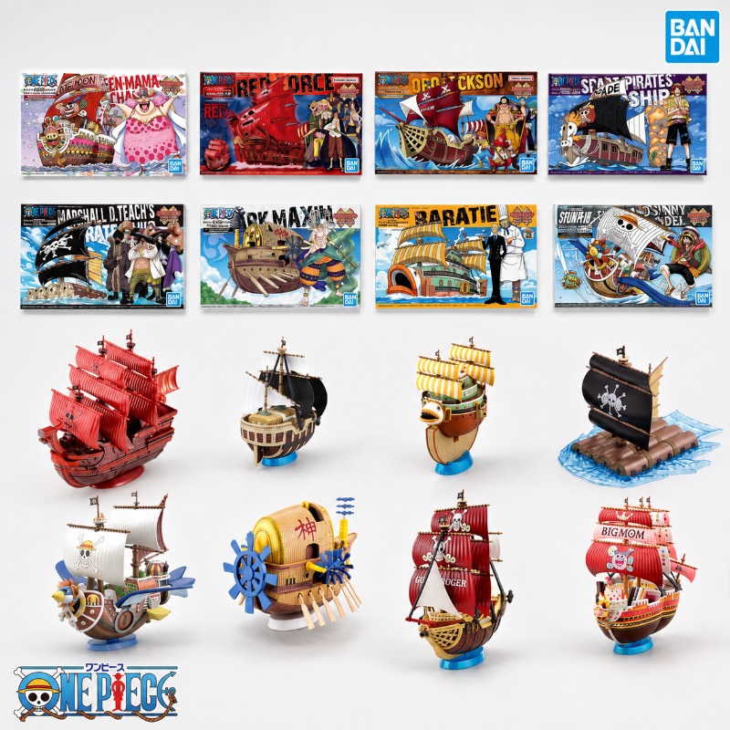 Model Kit One Piece Ship - ชุดประกอบโมเดลเรืออนิเมะ วันพีซ แกรนด์ชิป คอลเลคชั่น ซันนี่ โรเจอร์