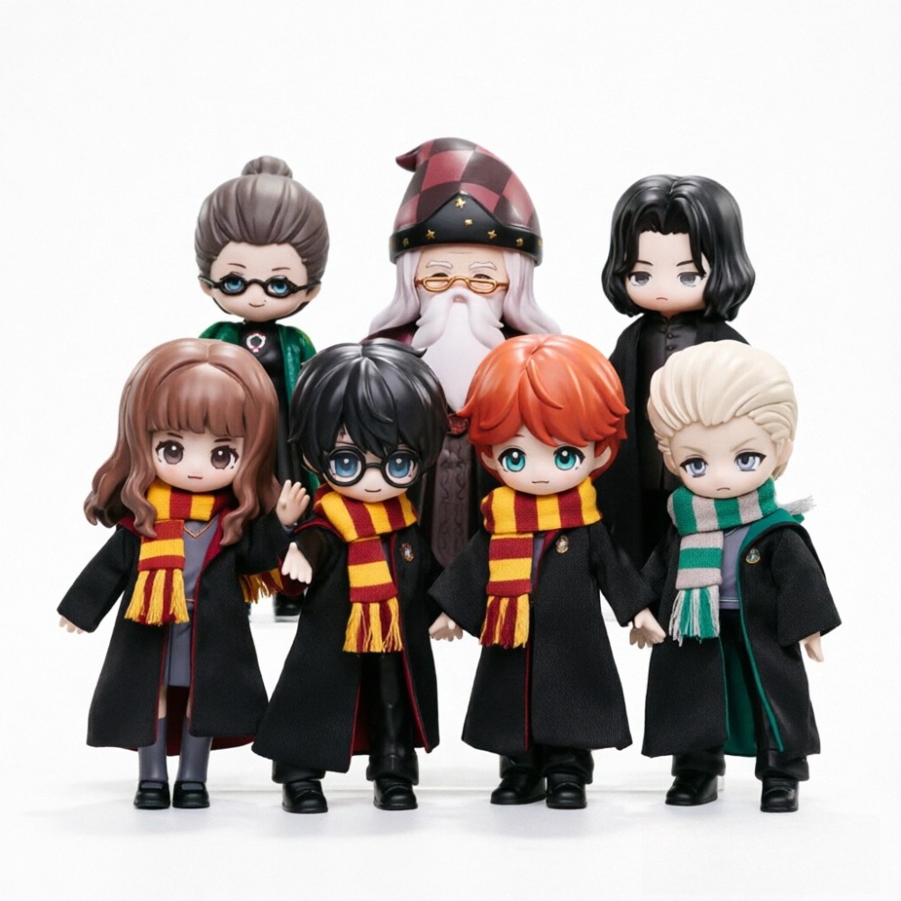 Model Kit Harry Potter - ฟิกเกอร์ BJD หินวิเศษแฮร์รี่ พอตเตอร์ กล่องสุ่ม เฮอร์ไมโอนี่