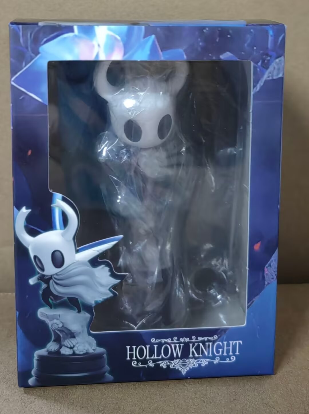 Model Kit Knight - ฟิกเกอร์อนิเมะฮอตฮอลโลว์ไนท์ ลิตเติ้ลไนท์ ของเล่นโมเดลทำมือ อุปกรณ์เสริมเกม ฐานตั้ง ทำมือ