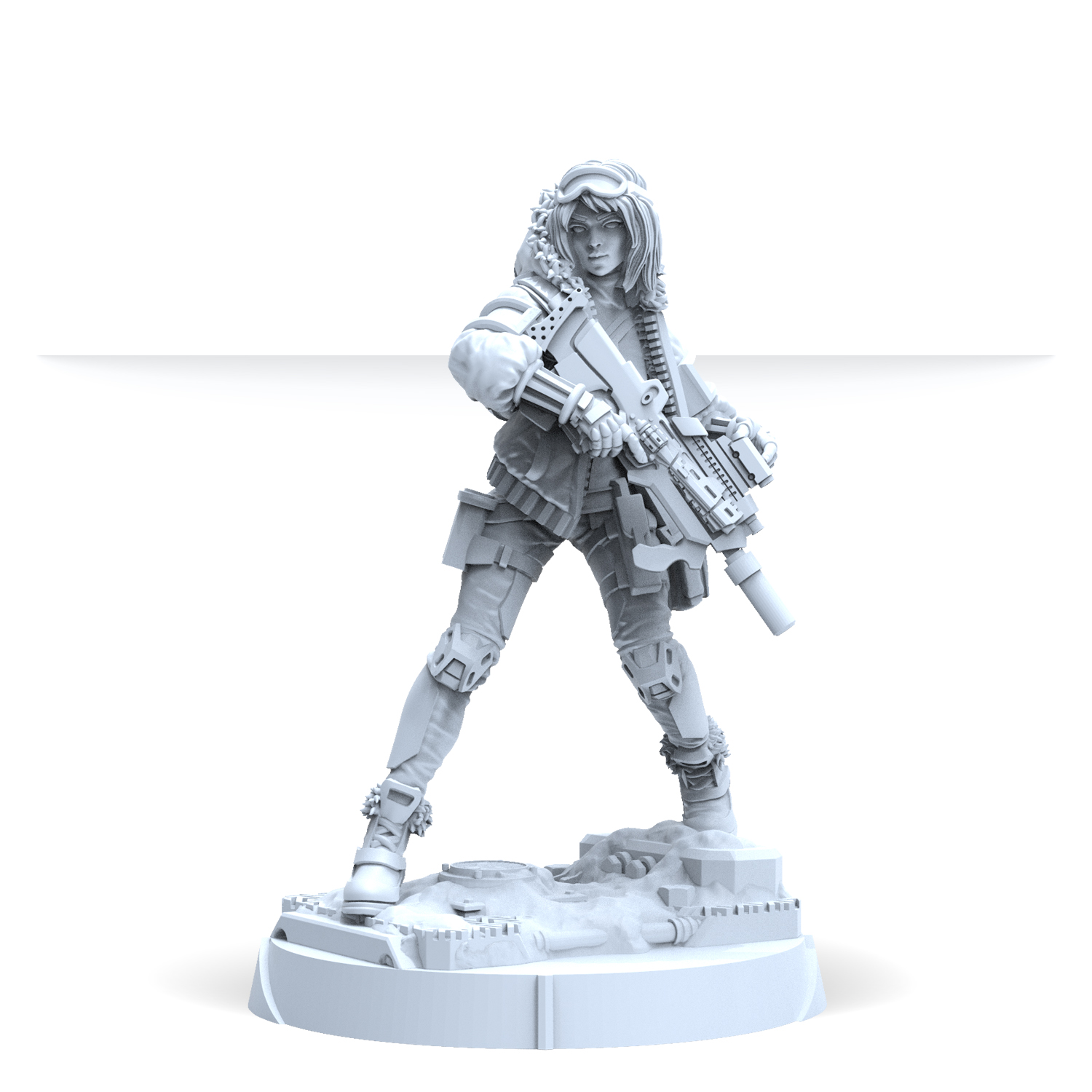Model Kit Entry Grade - ชุดโมเดลเรซิ่น Infinity NA2 Oktavia Grímsdóttir แบบยังไม่ประกอบ