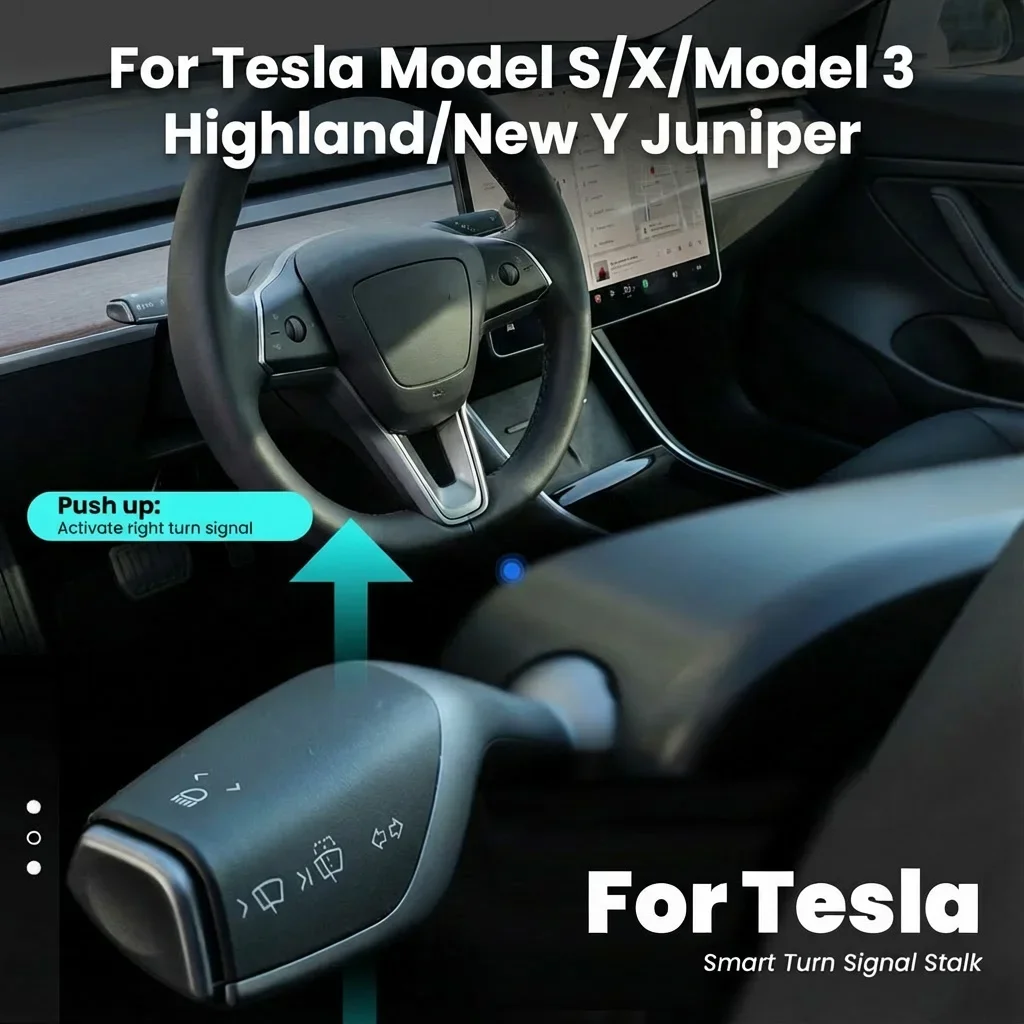 Model Kit Xà Nữ - ชุดคันเกียร์และคันไฟเลี้ยวแบบ 2-in-1 สำหรับ Tesla Model S/X/3