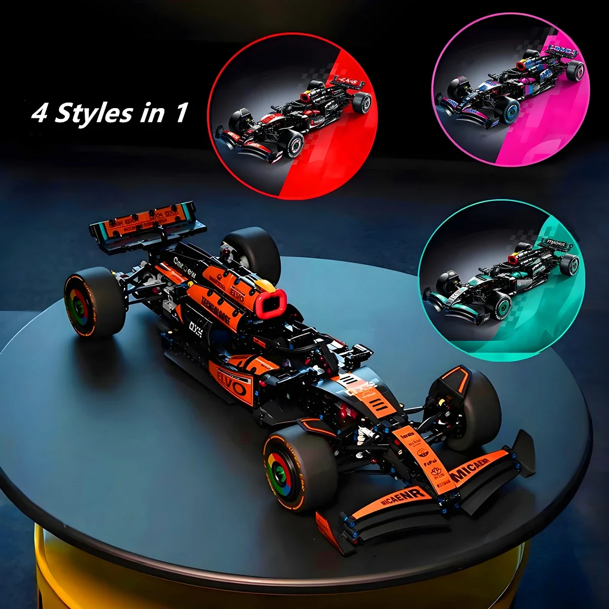 Model Kit Formula 1 - ชุดของขวัญวันเกิดรถแข่งสปอร์ตคาร์รุ่น Vechiel Kit RACE Car