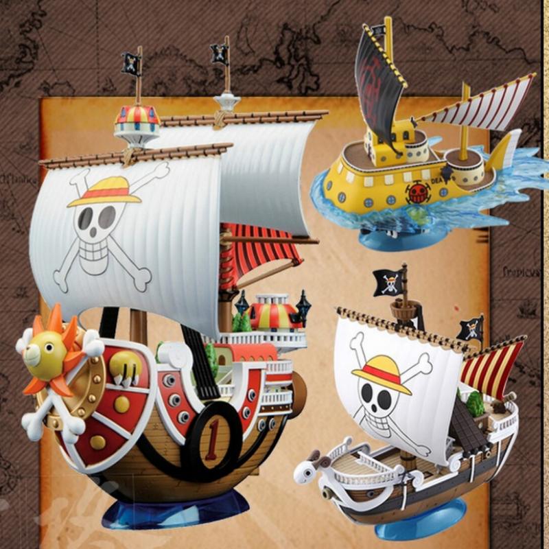Model Kit One Piece Ship - โมเดลเรือวันพีซ แบนได โธนด์ซันนี่ โกอิ้งแมรี่ ของสะสม ตัวต่อประกอบ