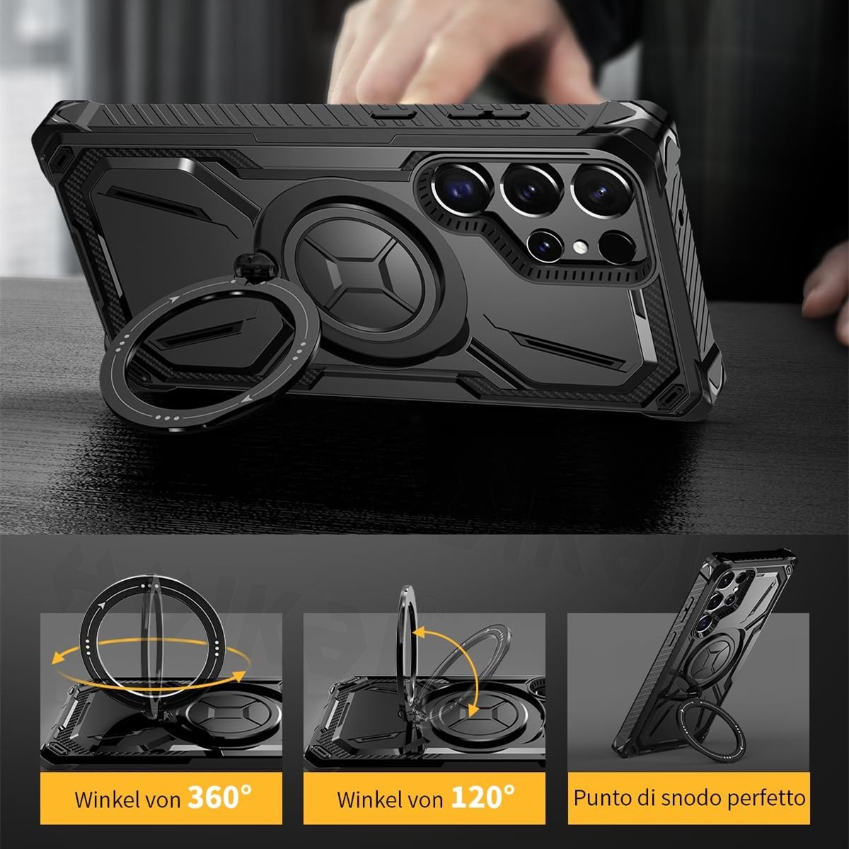 เคสสําหรับ Samsung Galaxy S25  - Model Kit Galahad บทวิจารณ์และราคา