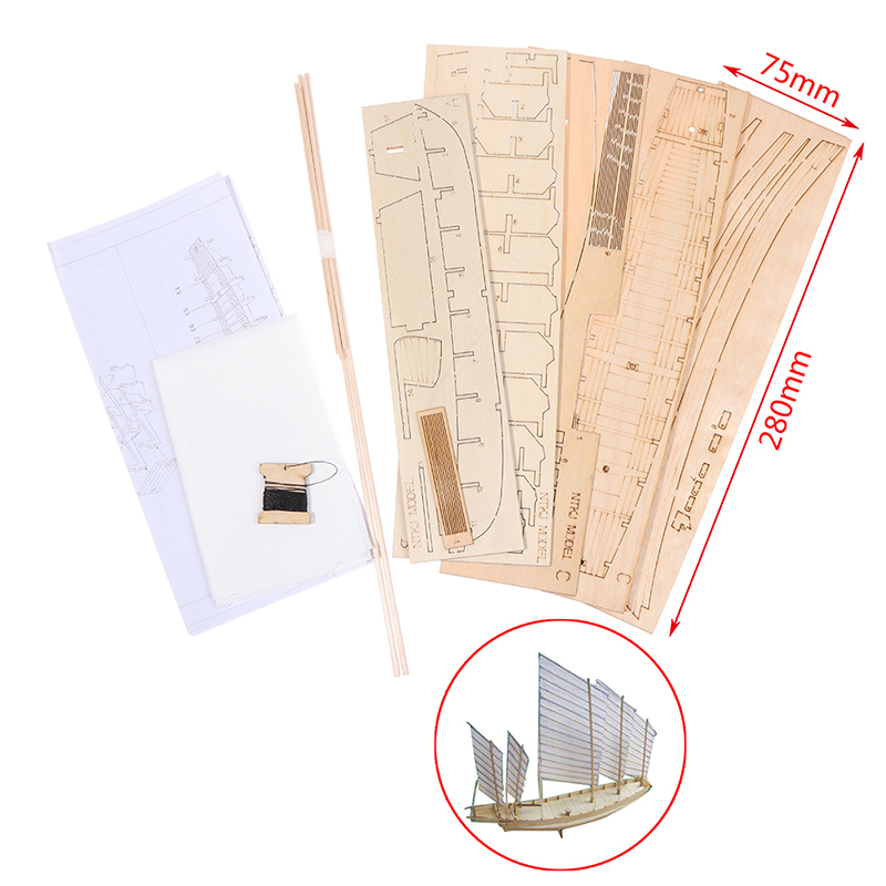 เรือทรายจีน1ชิ้นชุดโมเดลประกอบ - Model Kit Entry Grade บทวิจารณ์และราคา