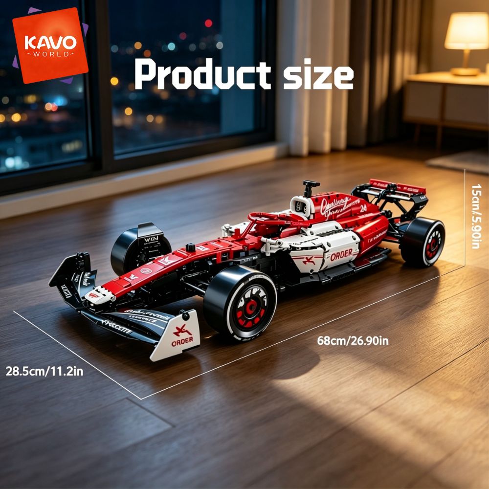 KAVOWORLD ชุดตัวต่อรถสปอร์ตสุด - Model Kit Formula 1 บทวิจารณ์และราคา
