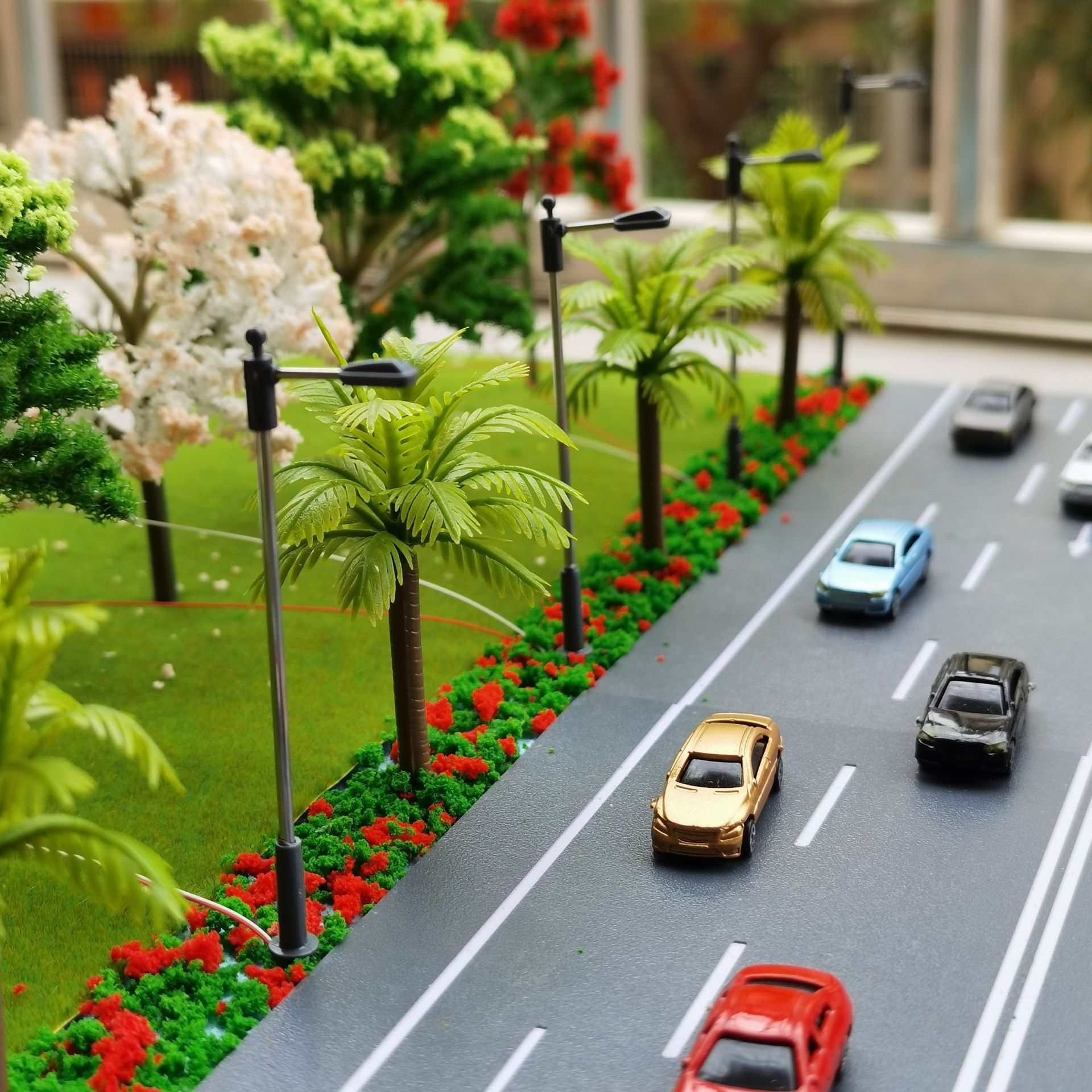 ไฟถนนจำลอง 10 ชิ้น 3V LED ขนาด - Model Kit Runner บทวิจารณ์และราคา