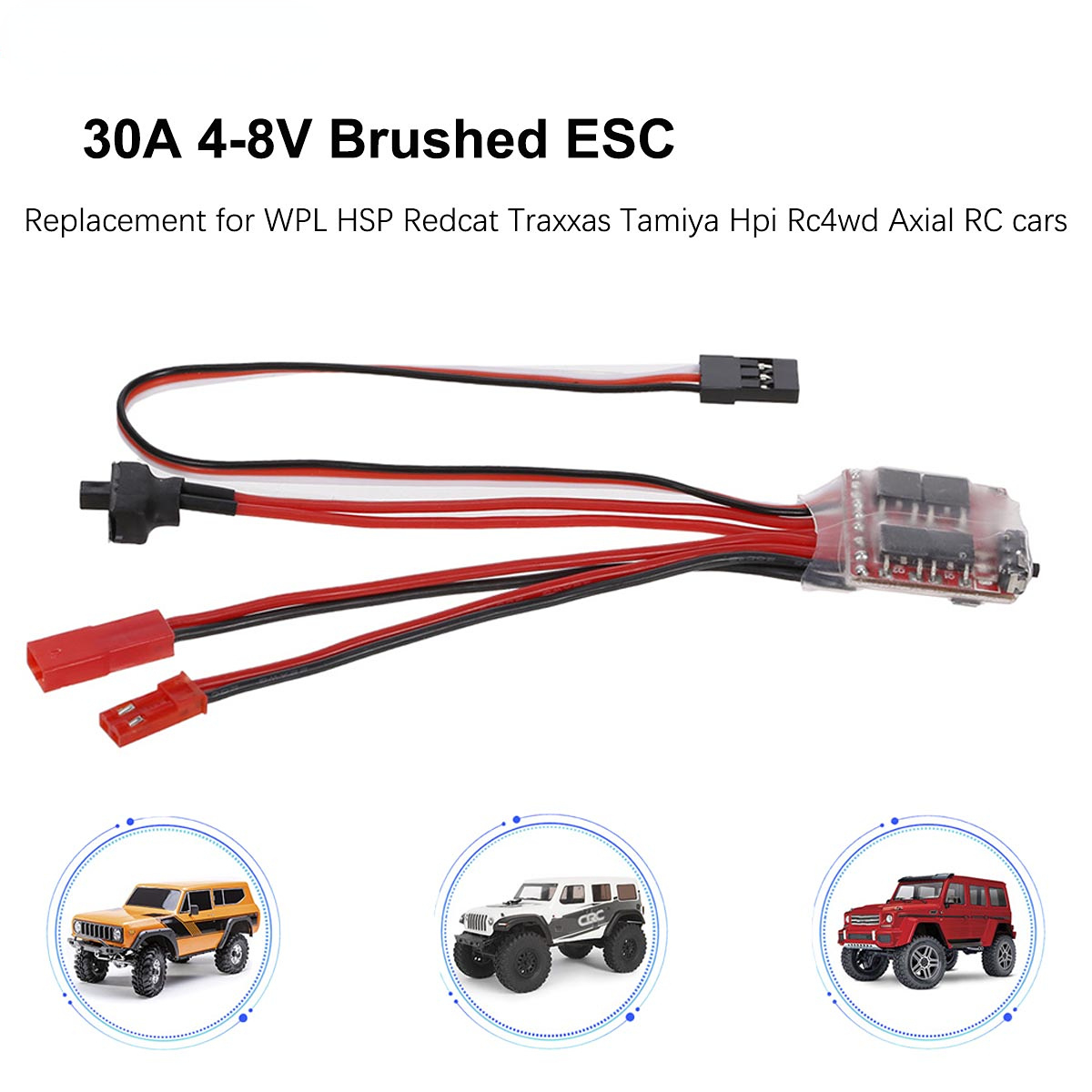 มินิ RC คาร์ 30A บลัชเชด ESC ต - Model Kit Ship บทวิจารณ์และราคา
