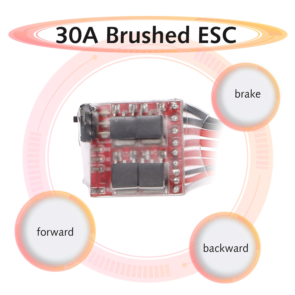 มินิ RC คาร์ 30A บลัชเชด ESC ต - Model Kit Ship บทวิจารณ์และราคา