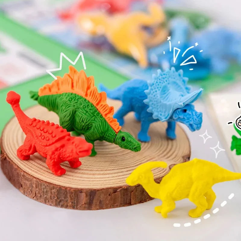 ชุดยางลบไดโนเสาร์ 3 มิติ ลายกา - Model Kit Dinosaur Bandai บทวิจารณ์และราคา