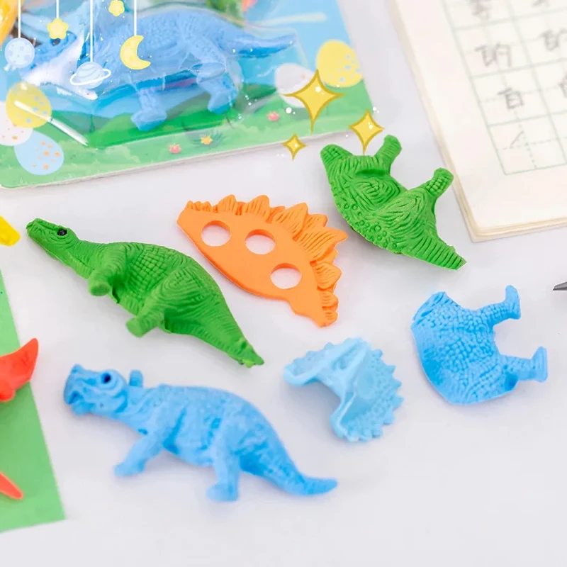 ชุดยางลบไดโนเสาร์ 3 มิติ ลายกา - Model Kit Dinosaur Bandai บทวิจารณ์และราคา