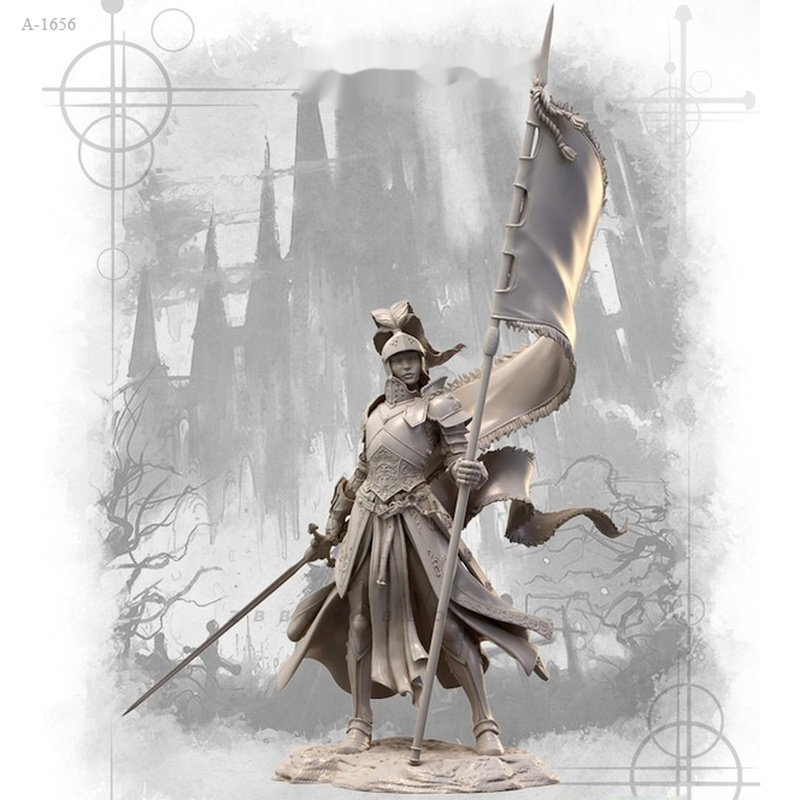 1/24 โมเดลเรซิ่น ฟิกเกอร์อัศวิ - Model Kit Knight บทวิจารณ์และราคา