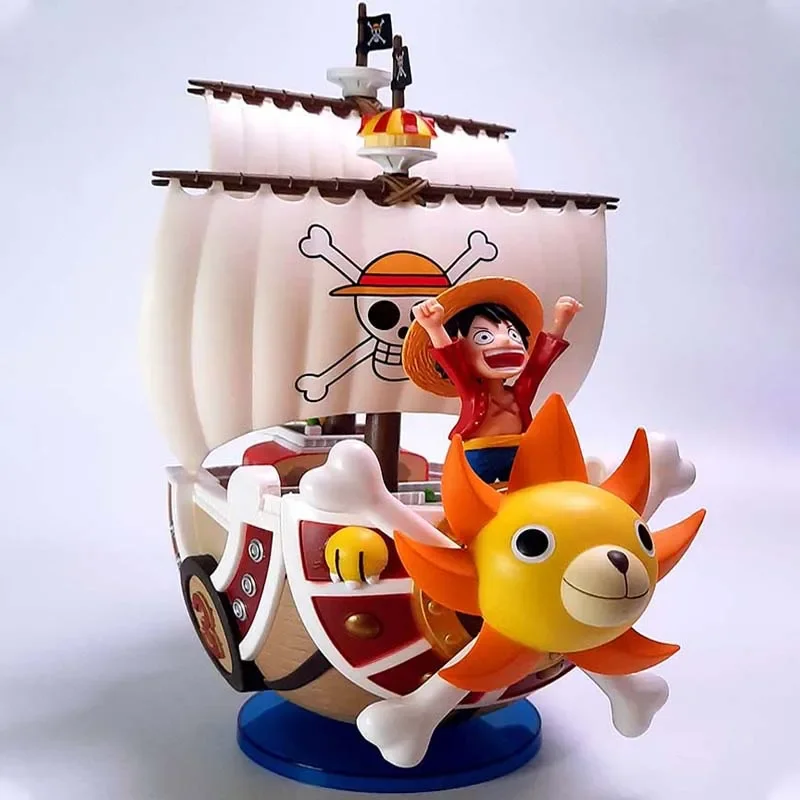 รูปหนึ่งชิ้นลูฟี่พันแดดไปแล้วเ - Model Kit One Piece Ship บทวิจารณ์และราคา