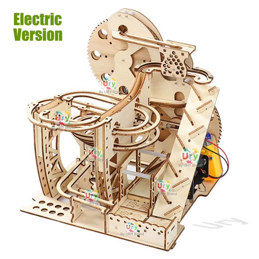ชุดของเล่นรางลูกแก้วไม้ 3 มิติ - Model Kit Runner บทวิจารณ์และราคา