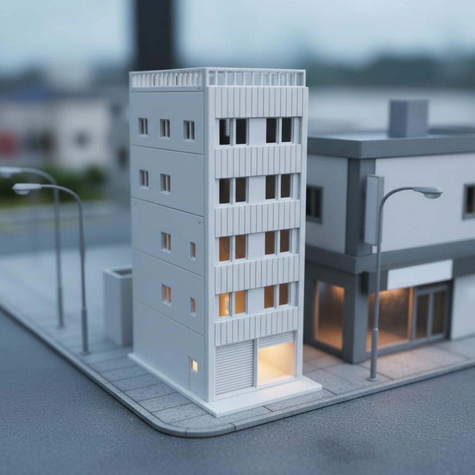 ชุดประกอบบ้านจิ๋วสไตล์ญี่ปุ่น  - Model Kit Toy บทวิจารณ์และราคา
