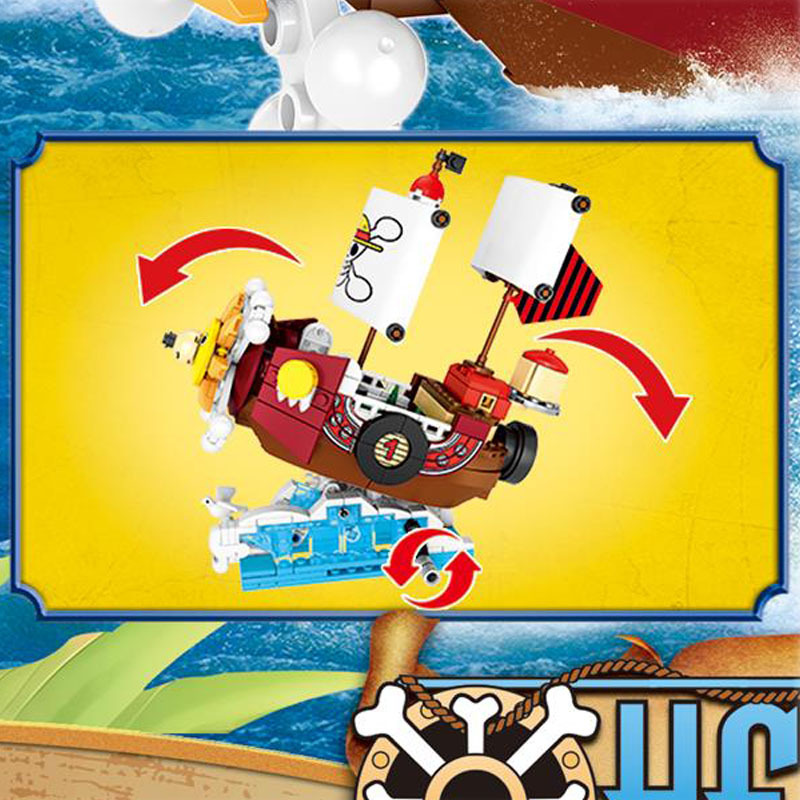 วันพีช วันลี่ ชุดตัวต่อเรือโจร - Model Kit One Piece Ship บทวิจารณ์และราคา