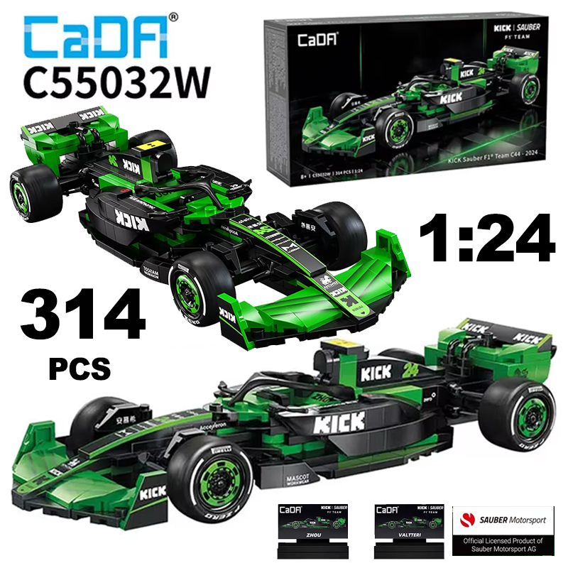 Cada MOC Sauber F1 Team C44 ชุ - Model Kit Formula 1 บทวิจารณ์และราคา