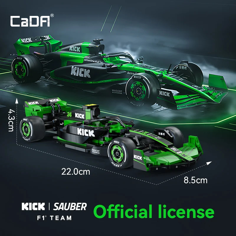 Cada MOC Sauber F1 Team C44 ชุ - Model Kit Formula 1 บทวิจารณ์และราคา