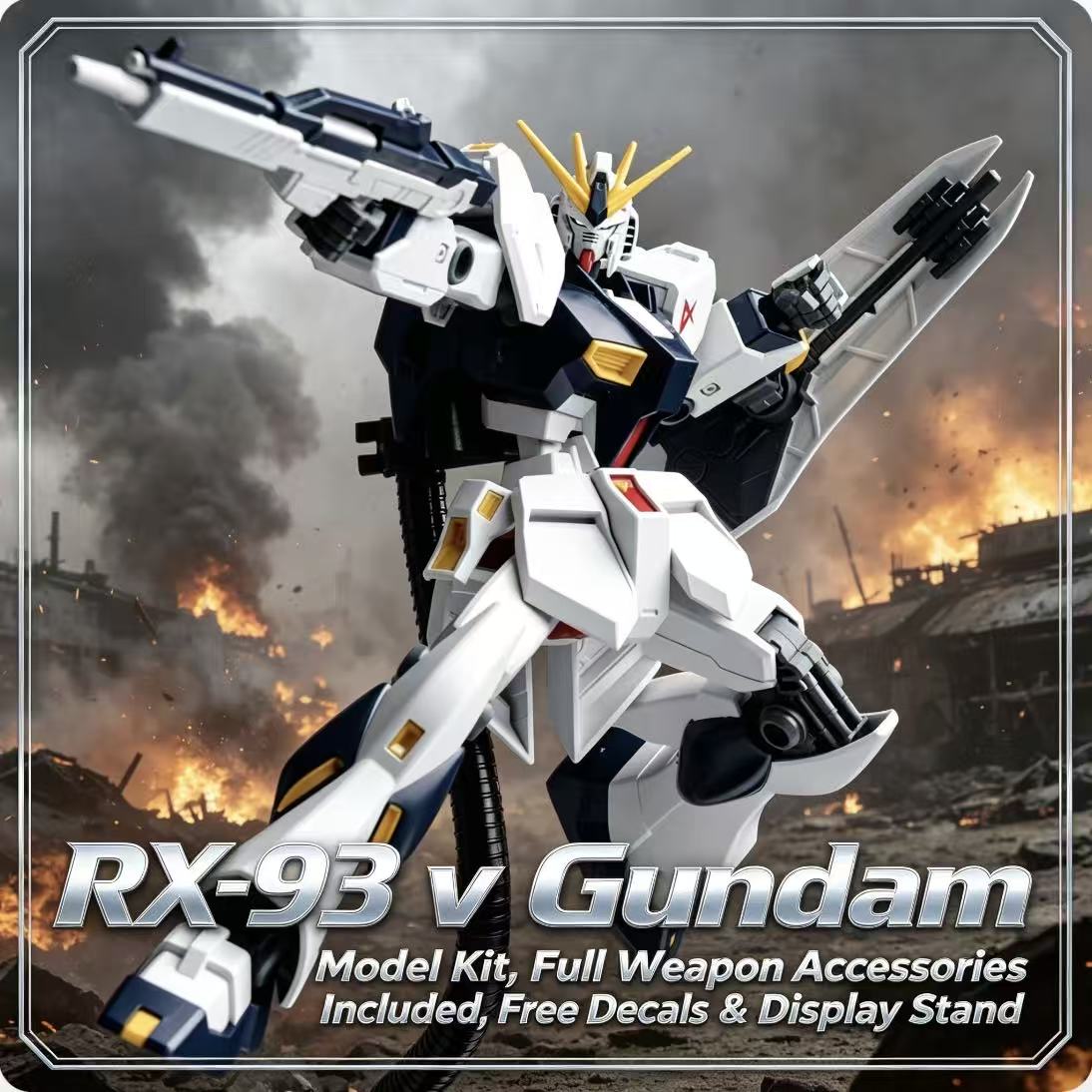 93HG 1/144 ENTRY GRADE RX-93 V - Model Kit Entry Grade บทวิจารณ์และราคา