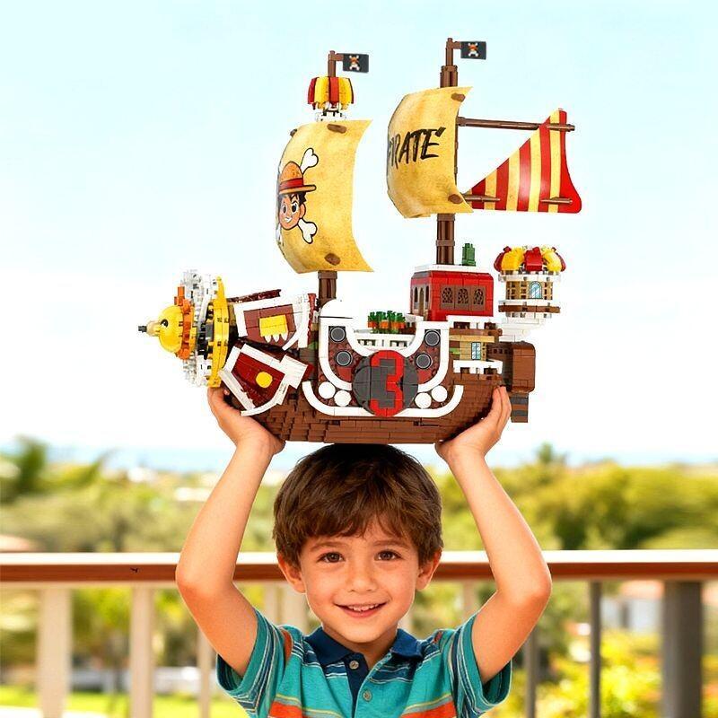 โมเดลตัวต่อเรือพันซันนี่ วันพี - Model Kit One Piece Ship บทวิจารณ์และราคา