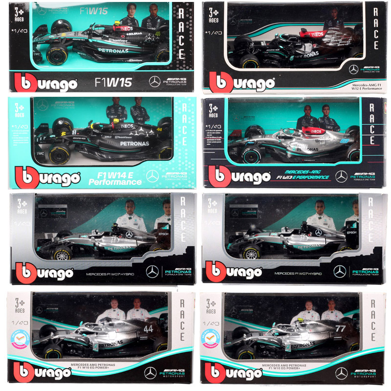 บีบีราโก รถโมเดล AMG W07 W13 W - Model Kit Formula 1 บทวิจารณ์และราคา